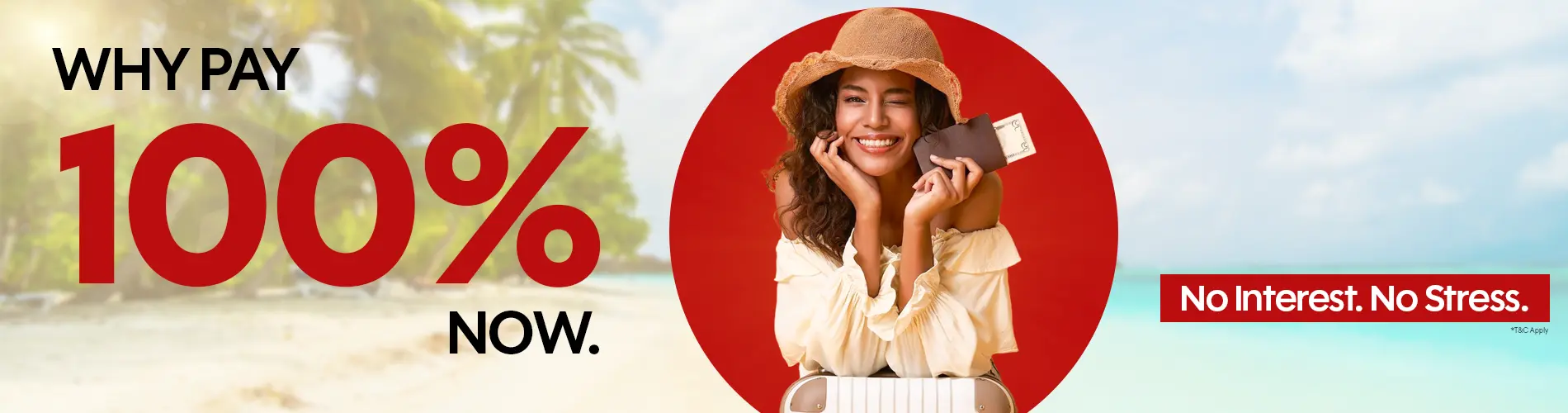 Book Now & Pay in parts
