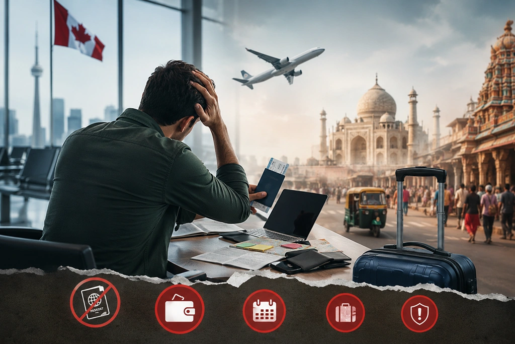 5 Costly Mistakes to Avoid When Traveling from Canada to India