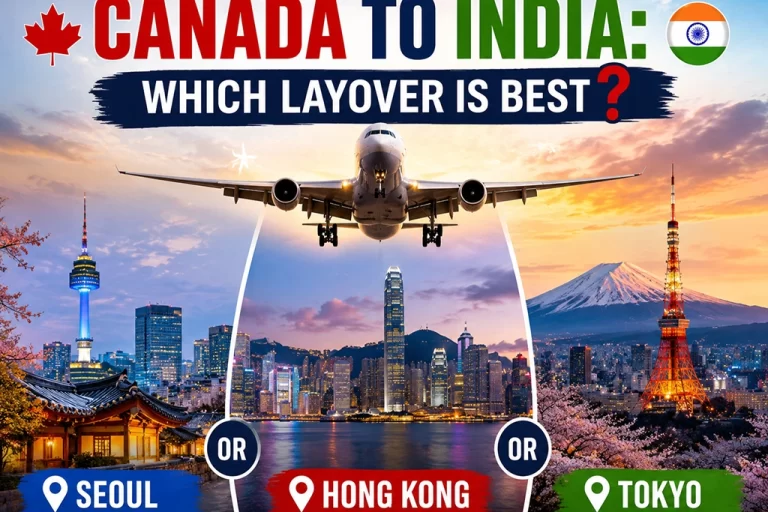 Canada to India- Which Layover Is Best Seoul Hong