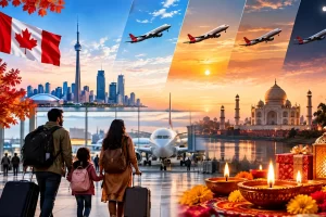 Diwali 2026 Flights from Canada to India blog