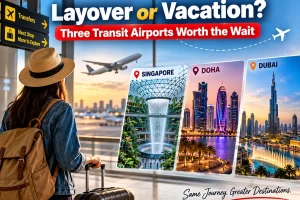 Layover or Vacation- Three Transit Airports Worth