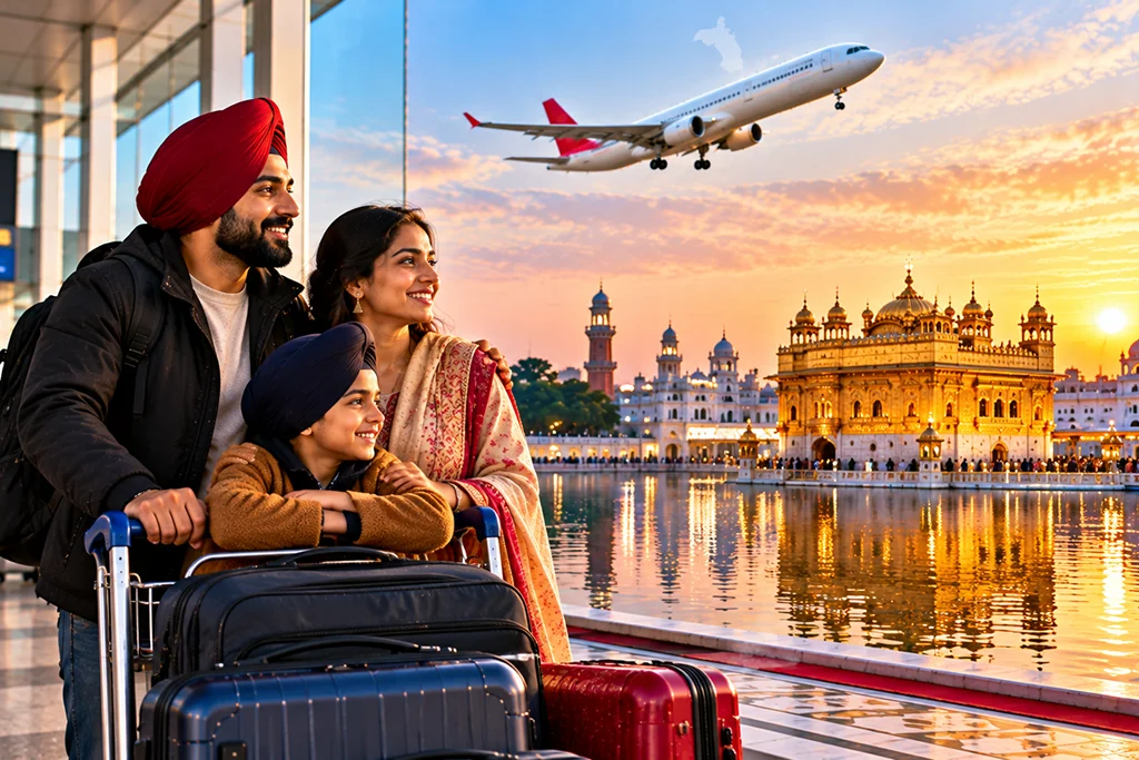 Flights Calgary to Amritsar How Albertas Punjabi Families Get Home