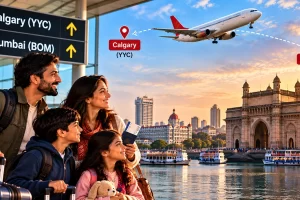 Flights Calgary to Mumbai One-Stop Options Journey Times and Tips for Alberta Families