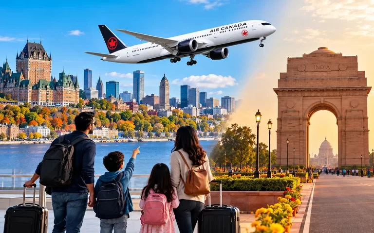 Flights Montreal to Delhi Air Canadas Seasonal Non-Stop One-Stop Options and Tips for Quebec Families - Mann Travel Canada Flights Montreal to Delhi Air Canadas Seasonal Non-Stop One-Stop Options and Tips for Quebec Families