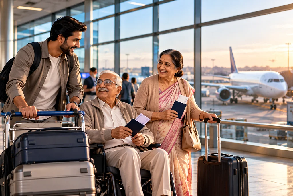 Flying with Elderly Parents from Canada to India What Actually Matters